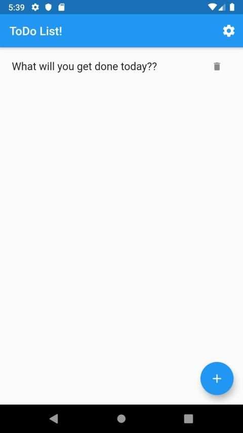 ToDo List! screenshot 4