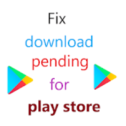 Fix Download pending for Playstore icon