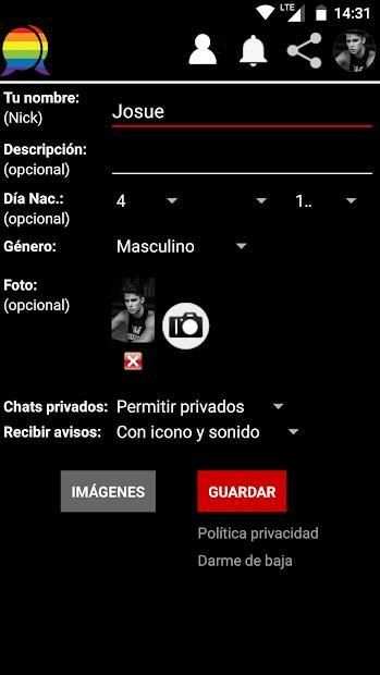Xhateaec - Gay Red Social screenshot 1