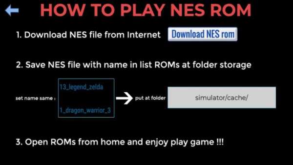 NES Emulator - NES Games Free Roms screenshot 3