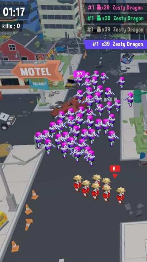 Zombie in the City.io screenshot 3