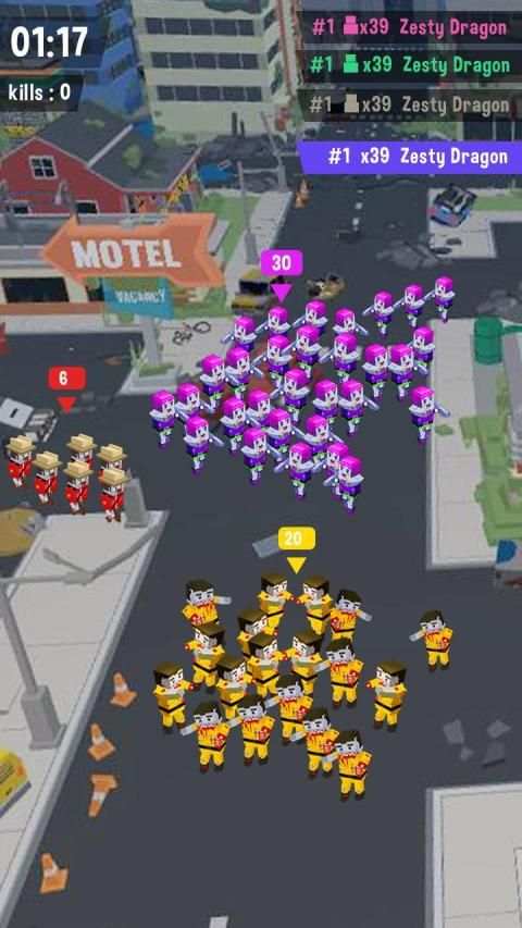 Zombie in the City.io screenshot 4