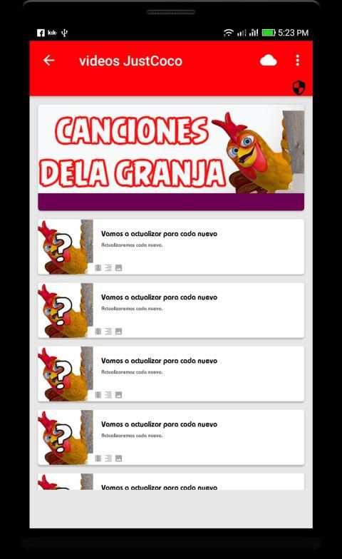 Canciones de la Granja Gratis 1 تصوير الشاشة