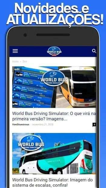 Skins World Bus Driving Simulator screenshot 1