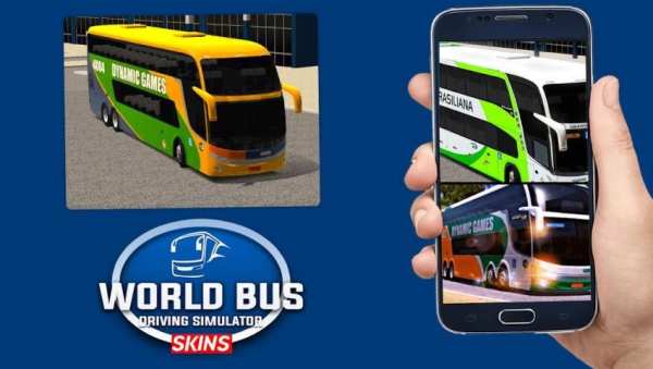 Skins World Bus Driving Simulator screenshot 2