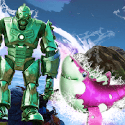 ikon Robot Shark Attack Game 2019:Angry Shark Games *
