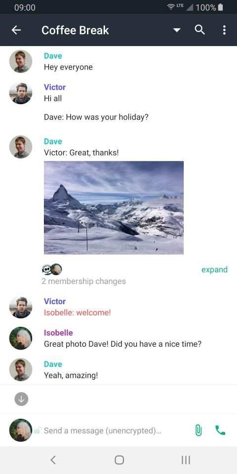 [Old] Riot.im screenshot 4