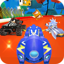 Go sonic race: Kart racing icon