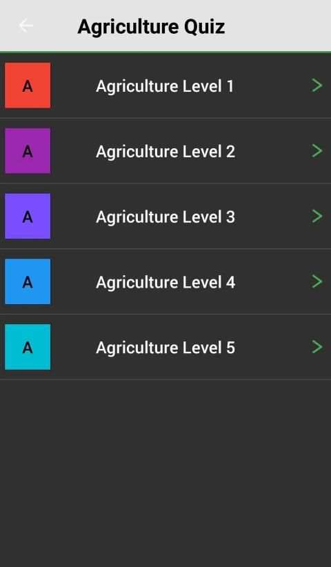 Agriculture Quiz screenshot 3