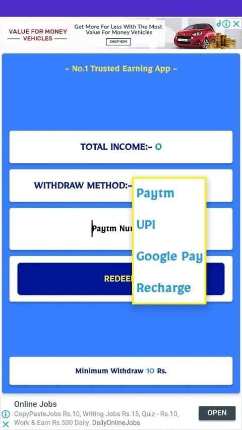 Gift Cash - Earn Money Daily स्क्रीनशॉट 2