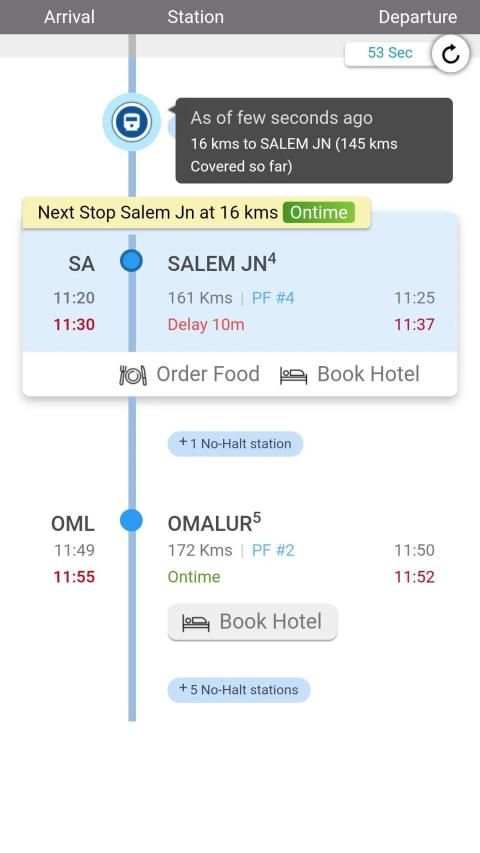 Easy Live Train Running Status screenshot 5