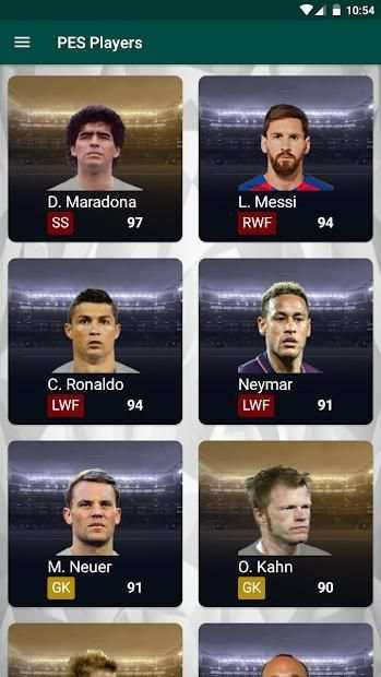 Pes 19 Player Data - Player levels, Player skills screenshot 2