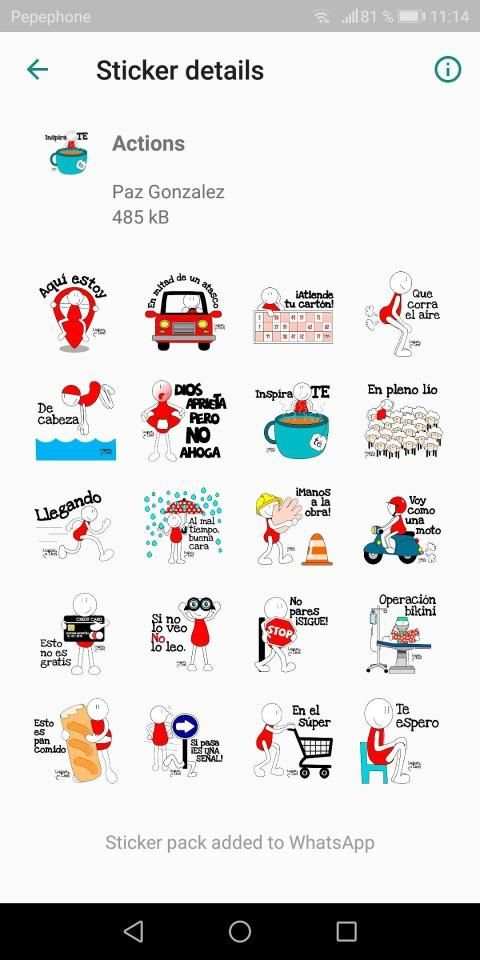 Lugue y Linn para WhatsApp screenshot 1