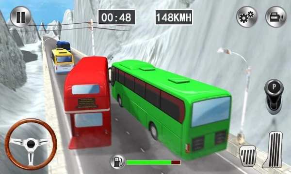 Uphill Bus Racing - Coach Bus Simulator 3D screenshot 2