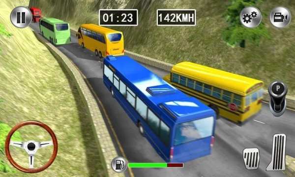 Uphill Bus Racing - Coach Bus Simulator 3D screenshot 1