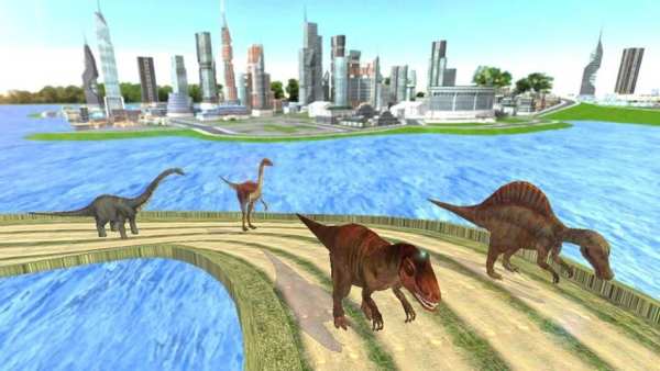 Jurassic Dino Island Racing Games screenshot 3