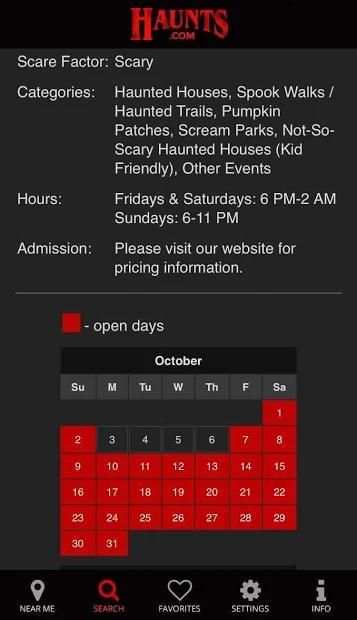Haunts.com screenshot 4