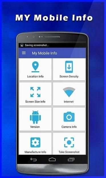 My Mobile Information: Sim, Memory, Ram, Apps info screenshot 1