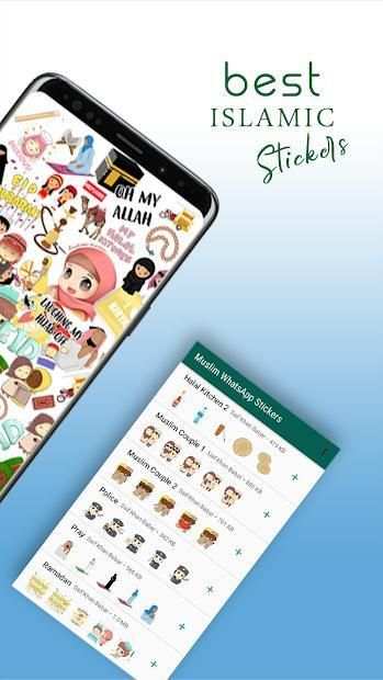 Muslim WhatsApp Stickers - MWAS screenshot 1