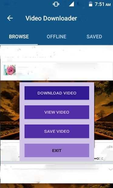Video Downloader For FB - HD Video Downloader स्क्रीनशॉट 2