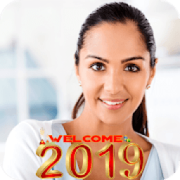 ikon Welcome 2019 Profile Photo Maker - Happy New Year