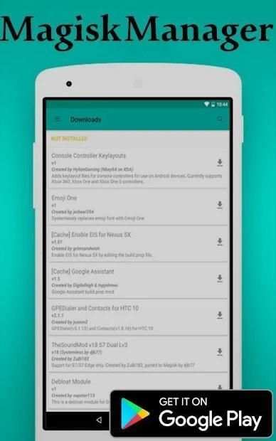 Magisk apk 2018 स्क्रीनशॉट 1