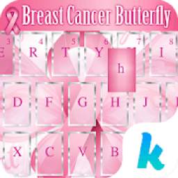 Pink Butterfly Keyboard