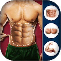 Man Fit Body Editor - Six Pack Abs Body Style आइकन