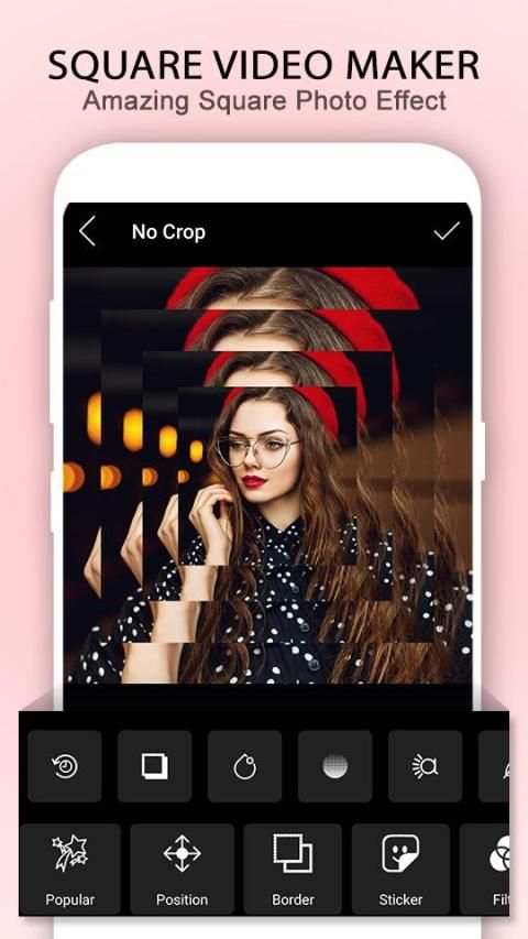 Square Blur Photo Video Maker - Status Maker स्क्रीनशॉट 5
