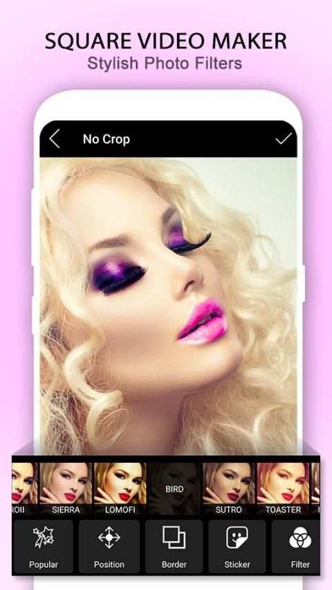 Square Blur Photo Video Maker - Status Maker स्क्रीनशॉट 11