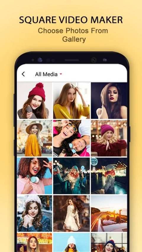 Square Blur Photo Video Maker - Status Maker स्क्रीनशॉट 3