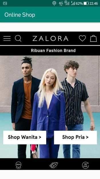Online Shop screenshot 1