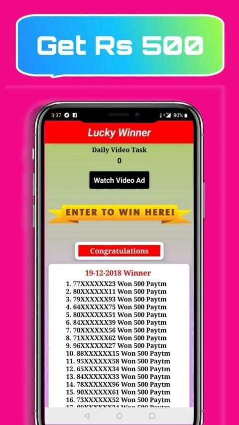 Watch Video Earn Money : Rs 500 Daily स्क्रीनशॉट 4
