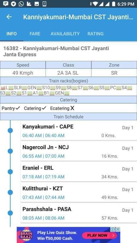 Rail Enquiry स्क्रीनशॉट 11
