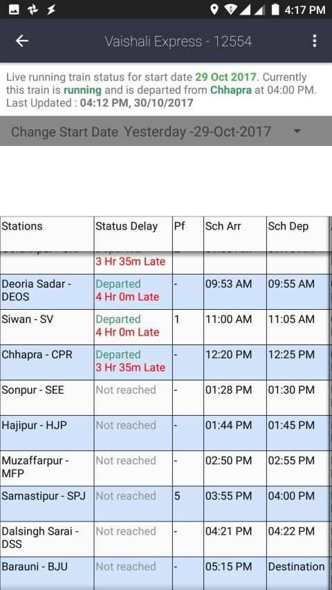 Rail Enquiry स्क्रीनशॉट 2