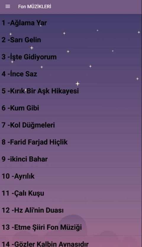 Fon Müzikleri(İnternetsiz 40 Duygusal Fon) screenshot 5