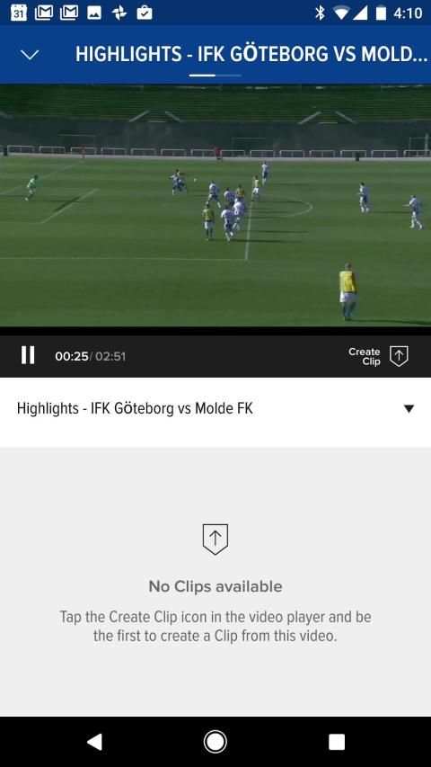 Football TV screenshot 1