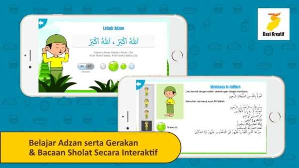 Belajar Sholat Anak : Bacaan dan Gerakan screenshot 2