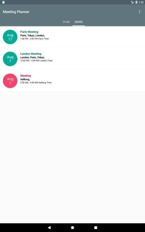 Meeting Planner by timeanddate.com screenshot 8