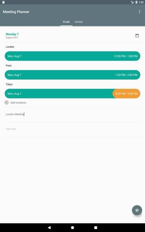 Meeting Planner by timeanddate.com screenshot 10