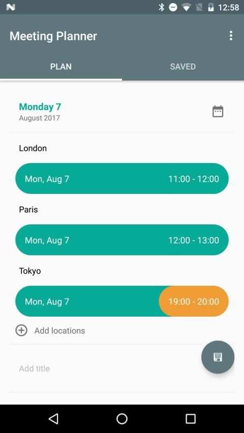 Meeting Planner by timeanddate.com स्क्रीनशॉट 29
