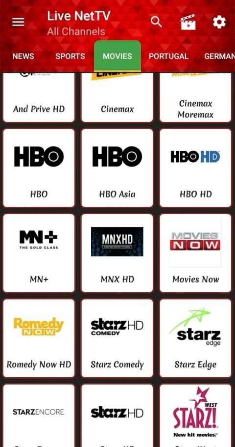 Live NetTV screenshot 1