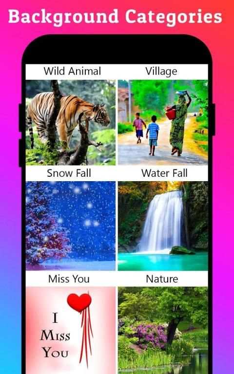 Waterfall Photo Frames स्क्रीनशॉट 7