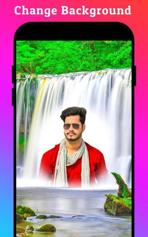 Waterfall Photo Frames स्क्रीनशॉट 21
