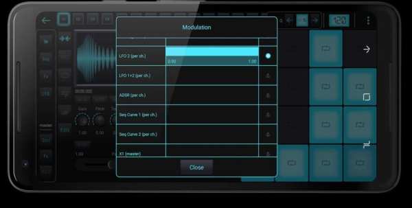 Synthesizer screenshot 2