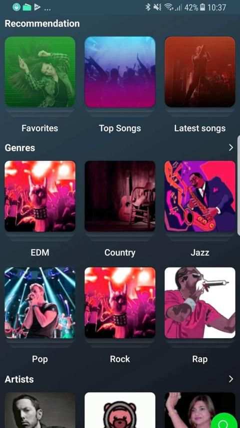 Jio Music Lite - Nasihat Musik & Nada Dering Grati screenshot 5