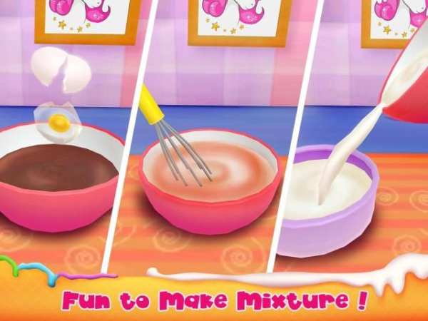 Unicorn Cake Bakery Chef : Food Maker Baking Game screenshot 15