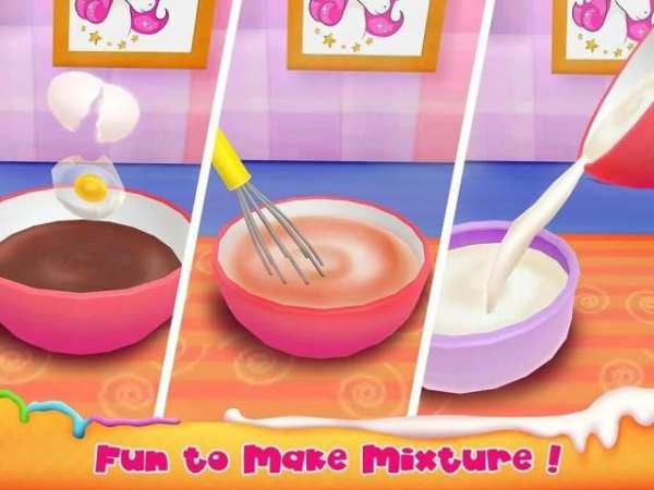 Unicorn Cake Bakery Chef : Food Maker Baking Game screenshot 5