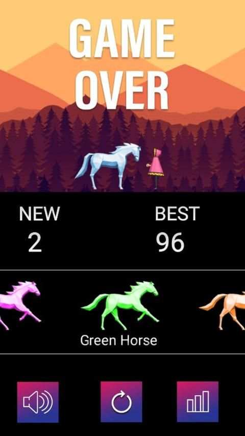 Unicorn Runner - Horse Runner Games स्क्रीनशॉट 1