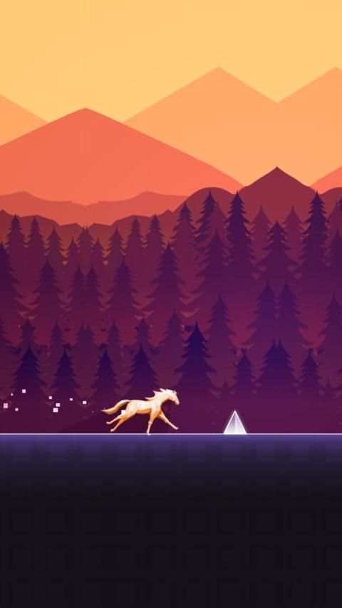 Unicorn Runner - Horse Runner Games स्क्रीनशॉट 3